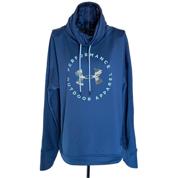 Under Armour Performance Outdoor Apparel Sweatshirt Gray Size Large - Picture 1 of 15